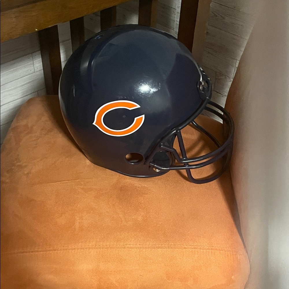 Kids Sports Helmet - Navy and Orange